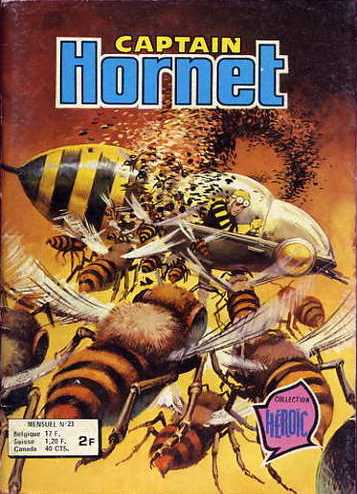 Scan de la Couverture Captain Hornet n 23